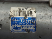 2022 Hyundai Tucson Car Starter Motor Solenoid OEM P/N:1220116 36100-2S010 Fits Fits 2020 2021 2023 OEM Used Auto Parts - Oe