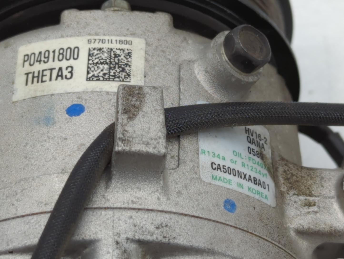 2022-2022 Hyundai Tucson Air Conditioning A/c Ac Compressor Oem - Oemusedautoparts1.com