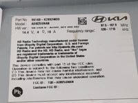 2020 Hyundai Venue Radio AM FM Cd Player Receiver Replacement P/N:96160-K893MDD Fits OEM Used Auto Parts - Oemusedautoparts1