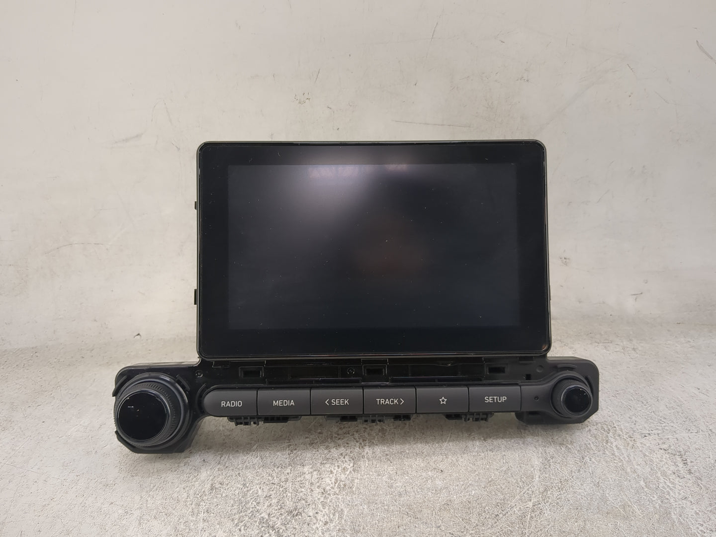 2020 Hyundai Venue Radio AM FM Cd Player Receiver Replacement P/N:96160-K2893MDD ADB25SNAN, TQB-ADB25SNAN Fits OEM Used Auto