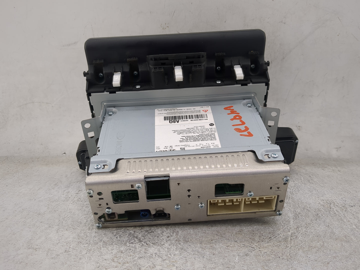 2020 Hyundai Venue Radio AM FM Cd Player Receiver Replacement P/N:96160-K2893MDD ADB25SNAN, TQB-ADB25SNAN Fits OEM Used Auto