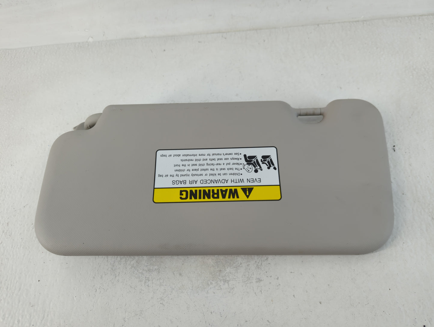 2020 Hyundai Venue Sun Visor Shade Replacement Passenger Right Mirror Fits OEM Used Auto Parts - Oemusedautoparts1.com