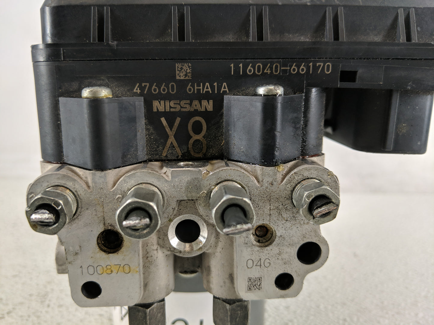 2020 Infiniti Q50 ABS Pump Control Module Replacement P/N:47660 6HA1A 116040-66170 Fits OEM Used Auto Parts - Oemusedautopar