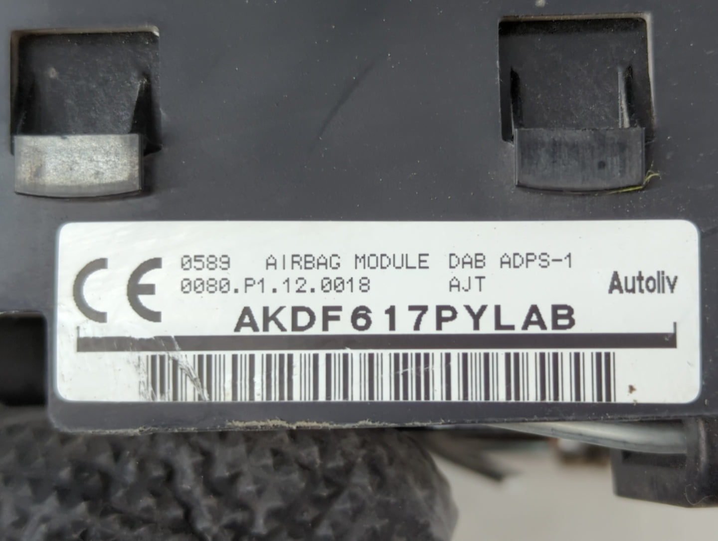 2018-2020 Infiniti Q50 Air Bag Driver Left Steering Wheel Mounted P/N:AKDF617PYLAB 0589 0080 Fits Fits 2017 2018 2019 2020 O