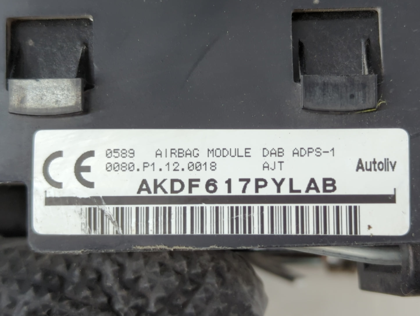 2018-2020 Infiniti Q50 Air Bag Driver Left Steering Wheel Mounted P/N:AKDF617PYLAB 0589 0080 Fits Fits 2017 2018 2019 2020 O