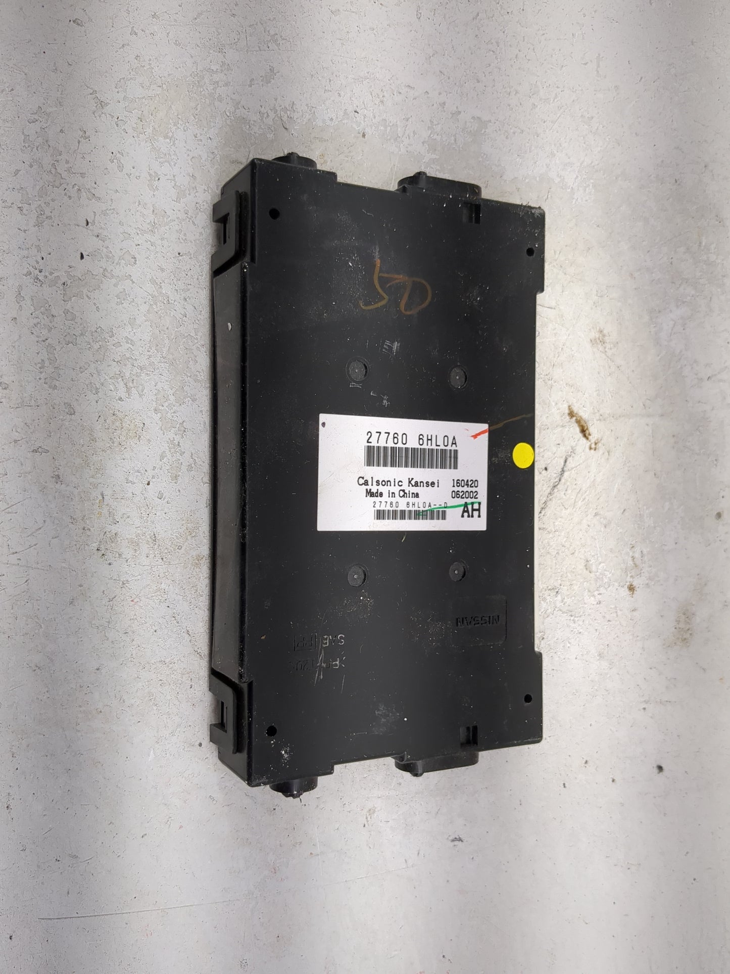 2019-2020 Infiniti Q60 Temperature Control Module 27760 6hl0a 1475222 - Oemusedautoparts1.com