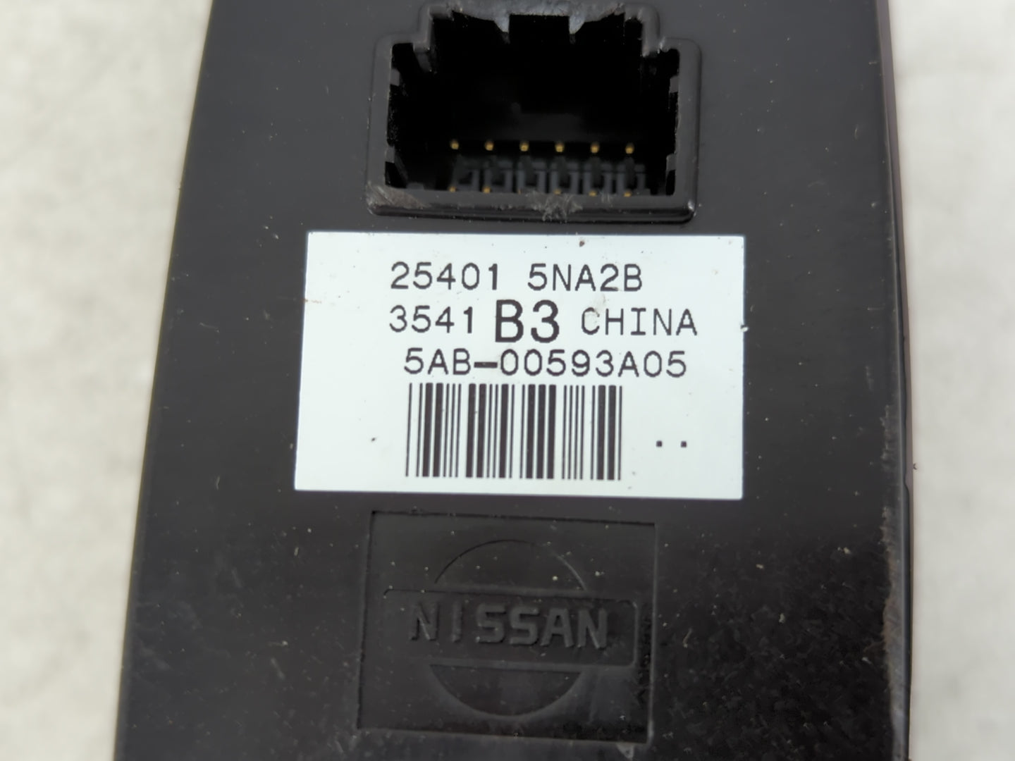 2022 Infiniti Qx50 Master Power Window Switch Replacement Driver Side Left P/N:25401 5NA2B Fits OEM Used Auto Parts - Oemuse