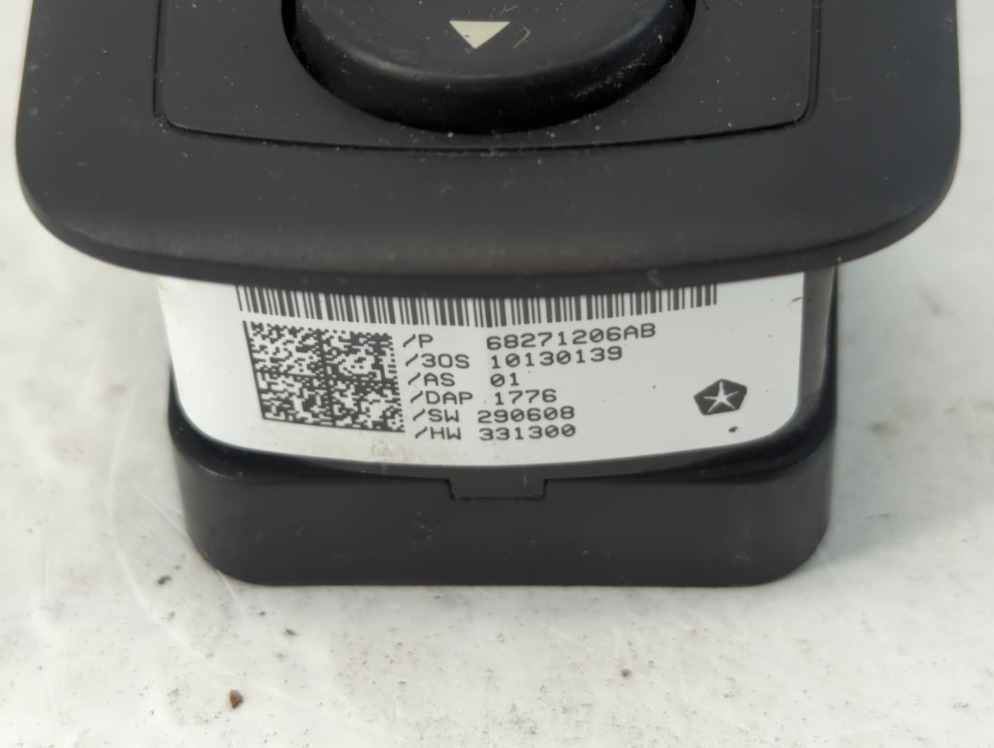 2015-2022 Jeep Cherokee Master Power Window Switch Replacement Driver Side Left P/N:68271206AB Fits OEM Used Auto Parts - Oe
