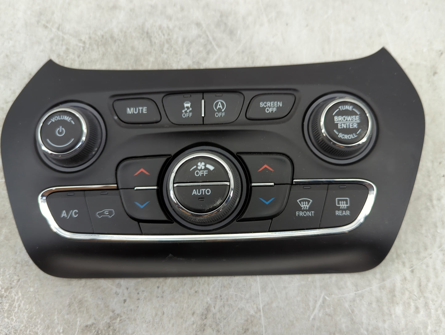 2019-2022 Jeep Cherokee Climate Control Module Temperature AC/Heater Replacement P/N:68285942AF Fits Fits 2019 2020 2021 202