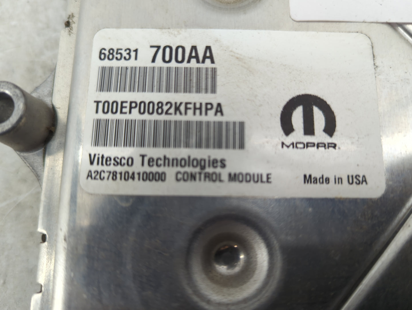 2022 Jeep Cherokee PCM Engine Control Computer ECU ECM PCU OEM P/N:68531700AA T00EP0082KFHPA, A2C7810410000, P68541938AC Fit