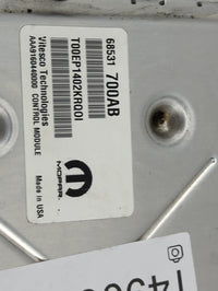 2022 Jeep Cherokee PCM Engine Control Computer ECU ECM PCU OEM P/N:68531700AB T00EP1402KR001, AAA916044000, P68541938AC Fits