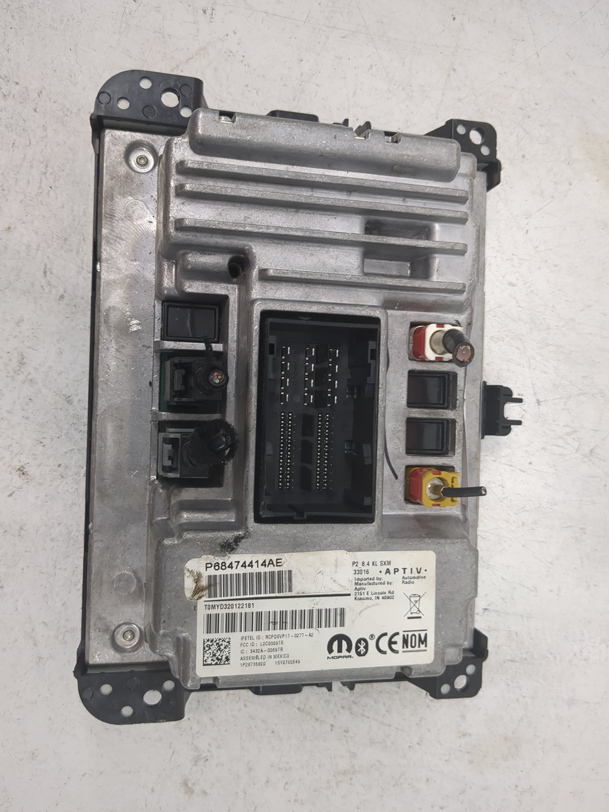 2022 Jeep Cherokee Information Radio Display Screen - Oemusedautoparts1.com