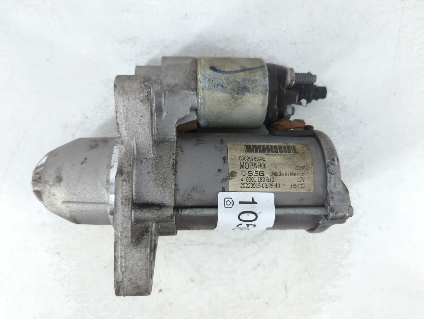 2022 Jeep Compass Car Starter Motor Solenoid OEM P/N:56029783AE Fits OEM Used Auto Parts - Oemusedautoparts1.com