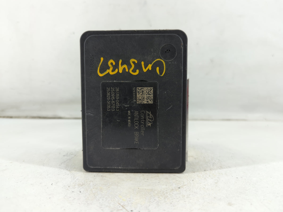 2022 Jeep Compass Anti-Lock Brake ABS Pump Module Actuator OEM P/N:P68490479AE Fits OEM Used Auto Parts - Oemusedautoparts1.