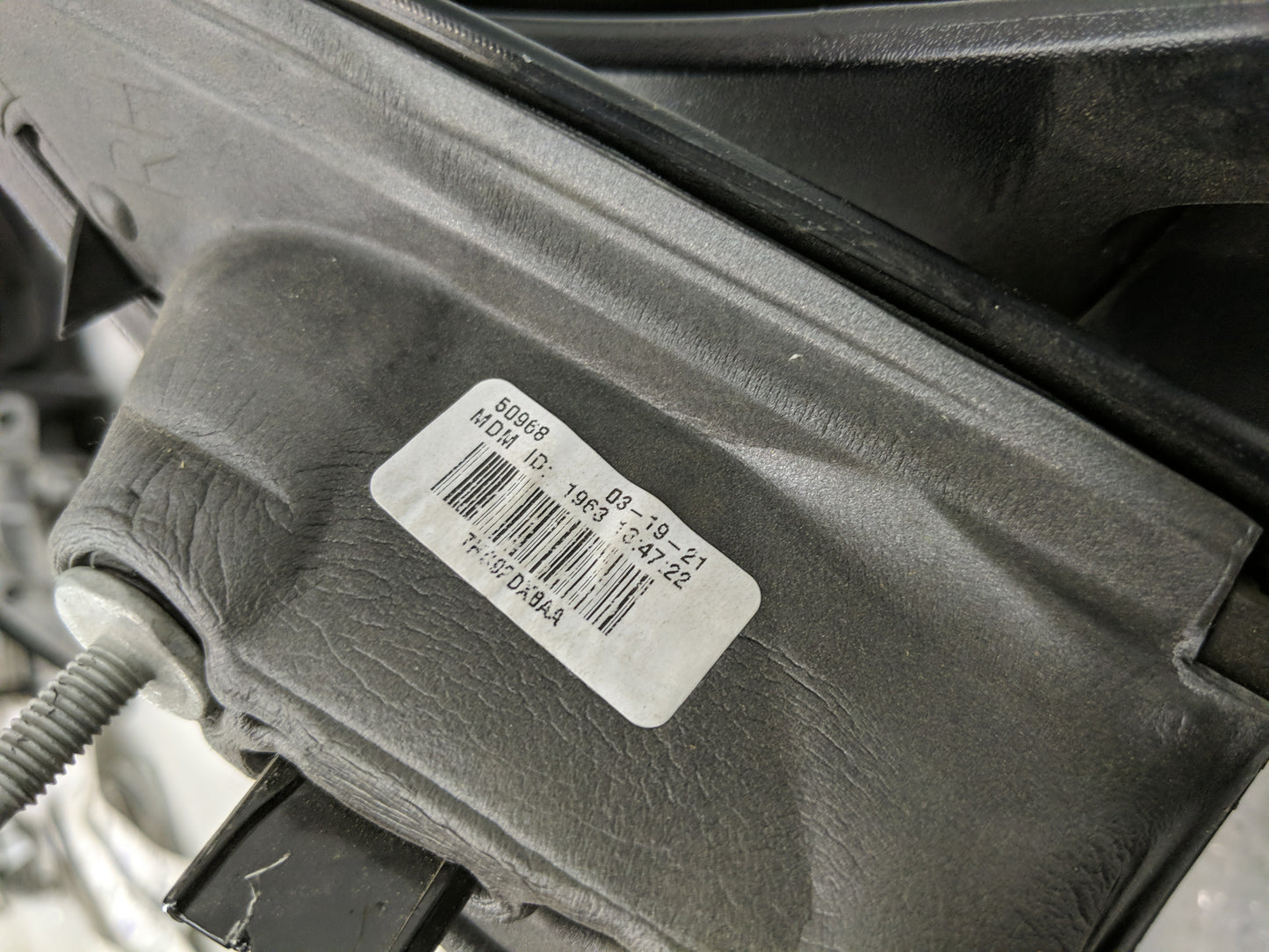 2022 Jeep Compass Passenger Side View Mirror - Right Door Mirror OEM Used - Oemusedautoparts1.com