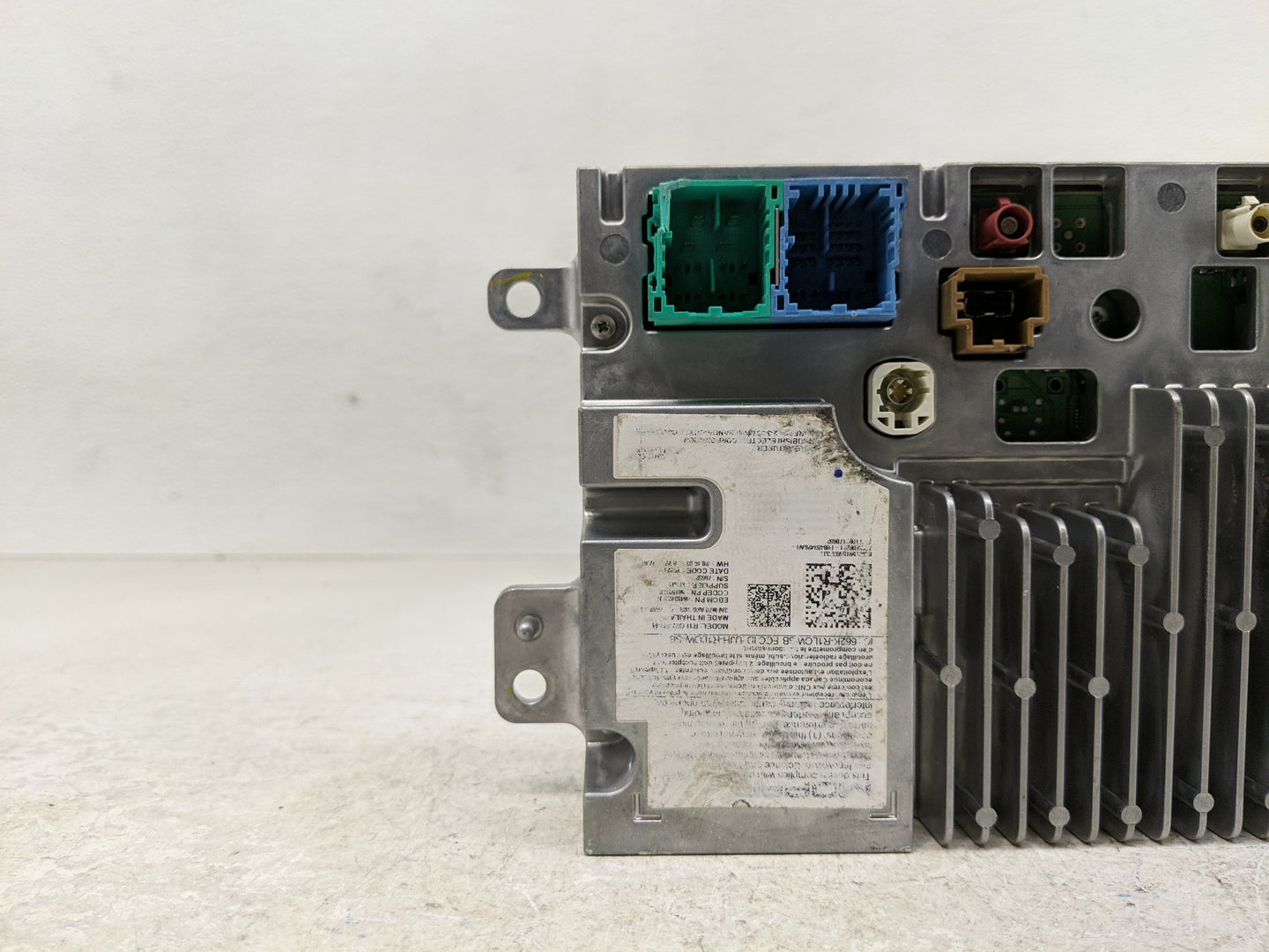 2022 Jeep Compass Radio AM FM Cd Player Receiver Replacement Fits OEM Used Auto Parts - Oemusedautoparts1.com