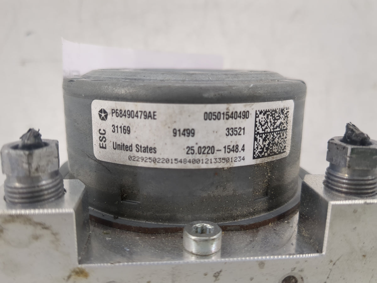 2022 Jeep Compass Anti-Lock Brake ABS Pump Module Actuator OEM P/N:P68490479AE Fits OEM Used Auto Parts - Oemusedautoparts1.