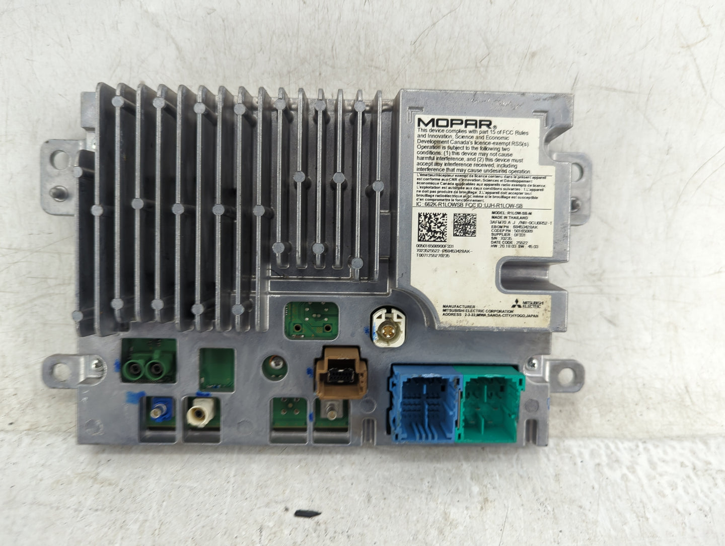 2022 Jeep Compass PCM Engine Control Computer ECU ECM PCU OEM P/N:P68453428AK Fits OEM Used Auto Parts - Oemusedautoparts1.c