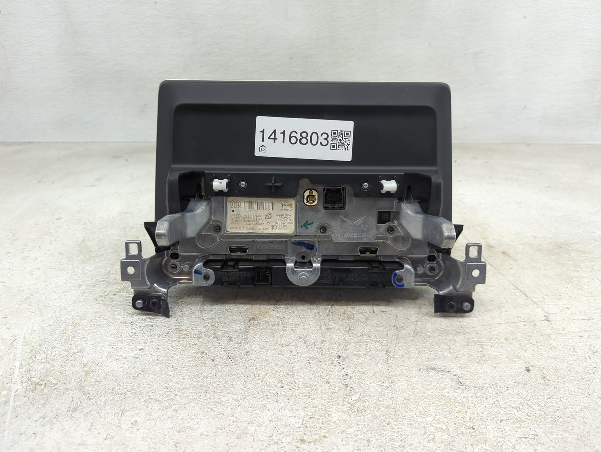2022 Jeep Compass Information Radio Display Screen - Oemusedautoparts1.com