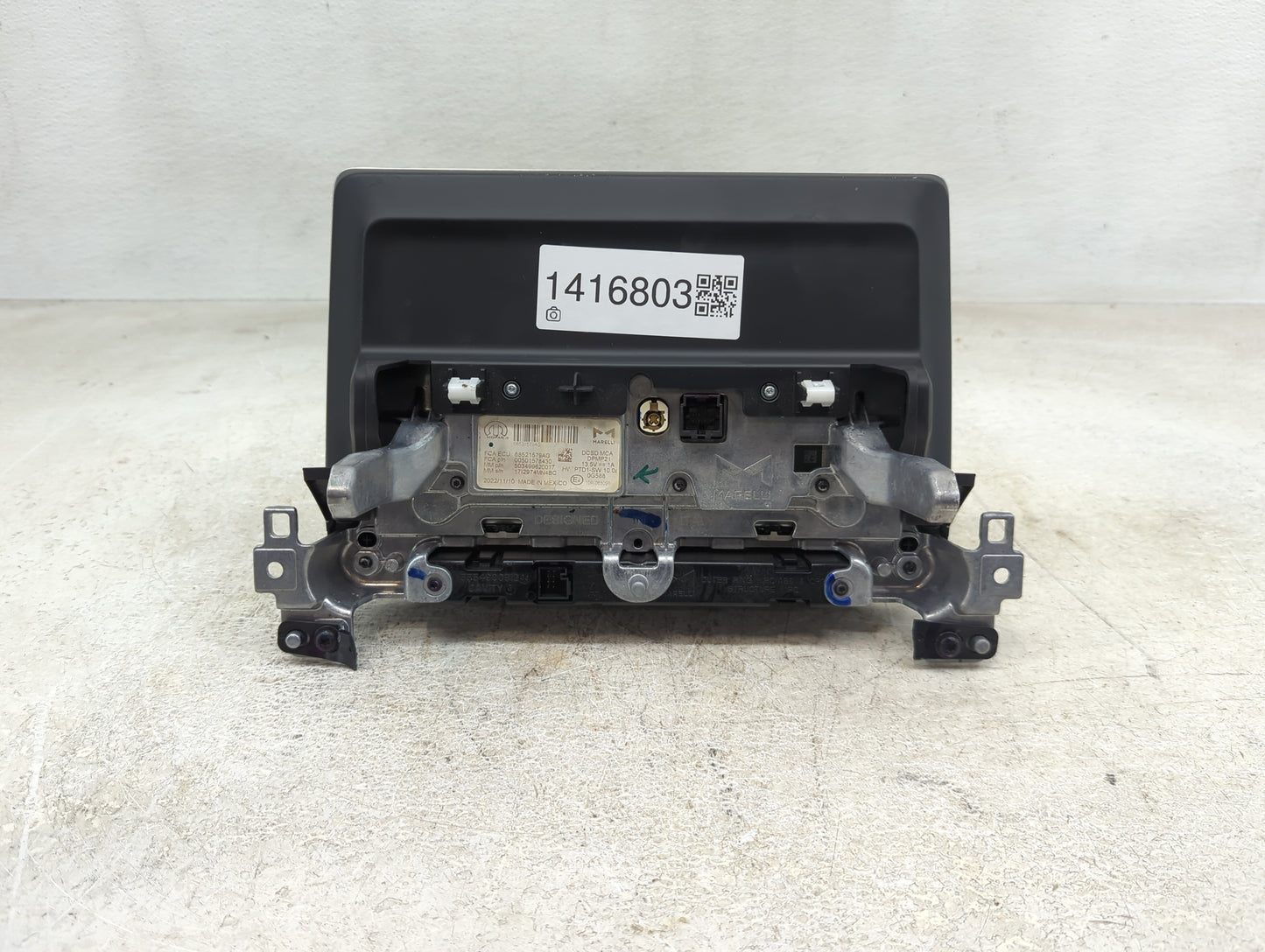 2022 Jeep Compass Information Display Screen - Oemusedautoparts1.com
