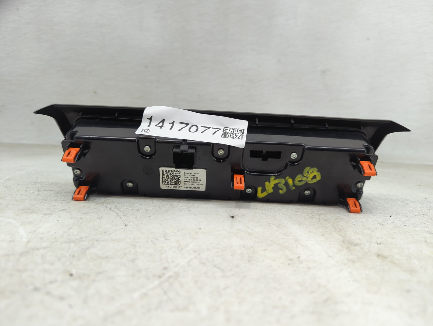 2022 Jeep Compass Climate Control Module Temperature AC/Heater Replacement P/N:68518281AC Fits OEM Used Auto Parts - Oemused