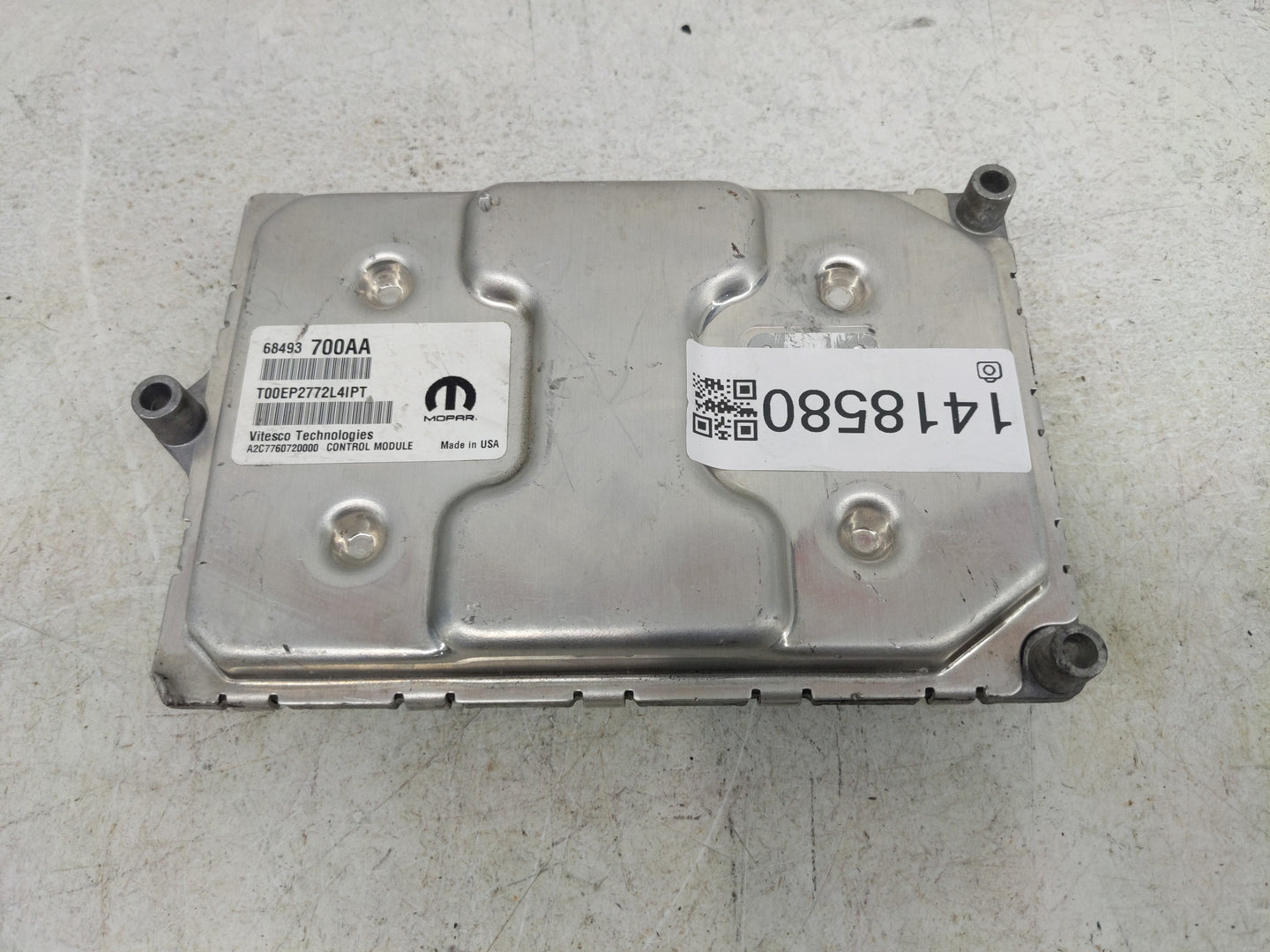 2022 Jeep Compass PCM Engine Control Computer ECU ECM PCU OEM P/N:68493700AA Fits OEM Used Auto Parts - Oemusedautoparts1.co