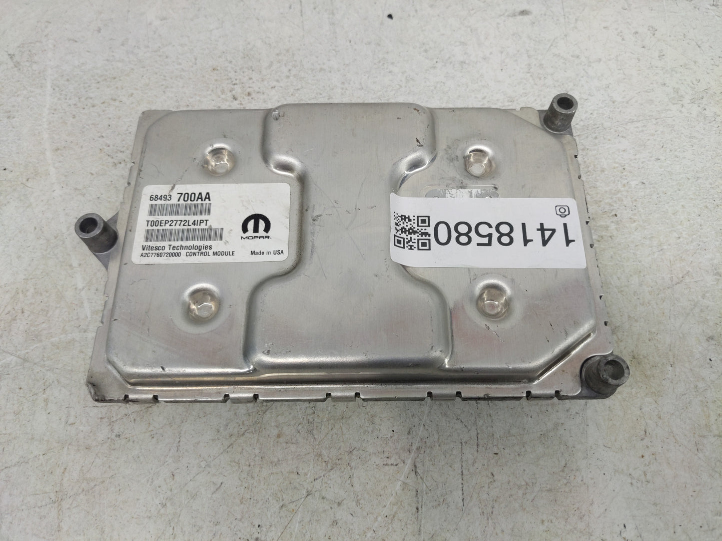 2022 Jeep Compass PCM Engine Control Computer ECU ECM PCU OEM P/N:68493700AA Fits OEM Used Auto Parts - Oemusedautoparts1.co