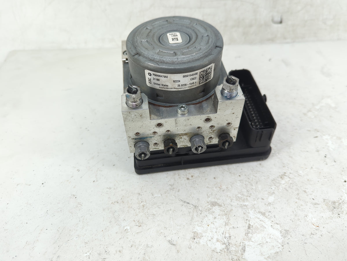 2022 Jeep Compass Anti-Lock Brake ABS Pump Module Actuator OEM P/N:P68490479AE Fits OEM Used Auto Parts - Oemusedautoparts1.
