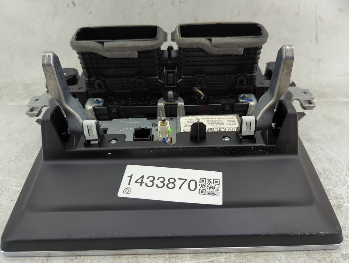 2022 Jeep Compass Information Radio Display Screen Black - Oemusedautoparts1.com
