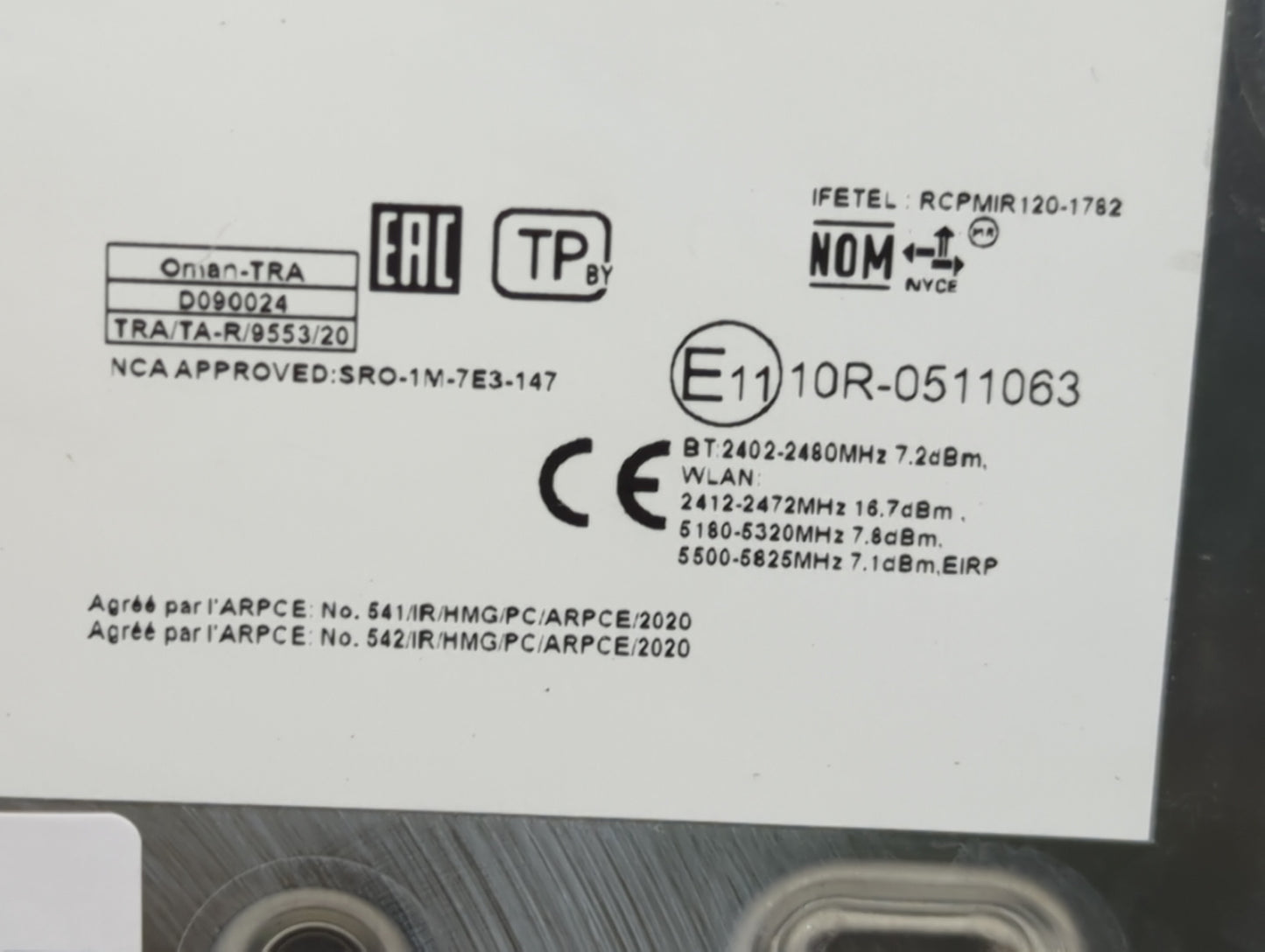 2022 Jeep Compass Radio Speaker Amplifier 1434475 - Oemusedautoparts1.com