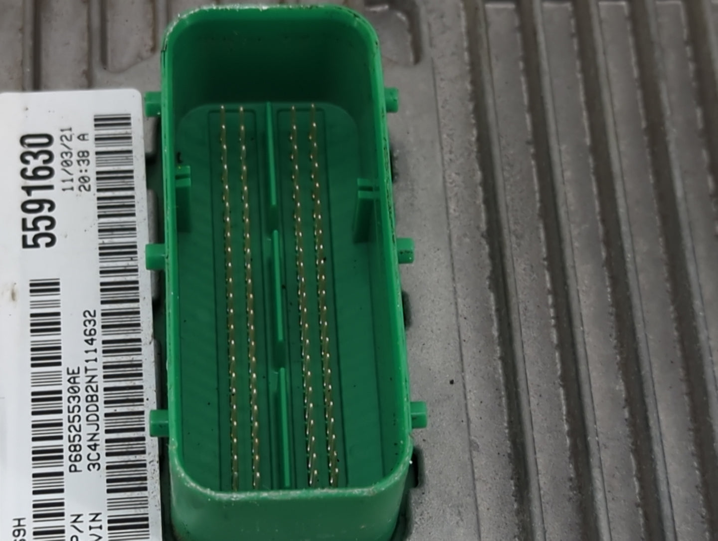 2022 Jeep Compass PCM Engine Control Computer ECU ECM PCU OEM P/N:68493700AA T00EP3011K70E4, A2C7760720000, 5591630 Fits OEM