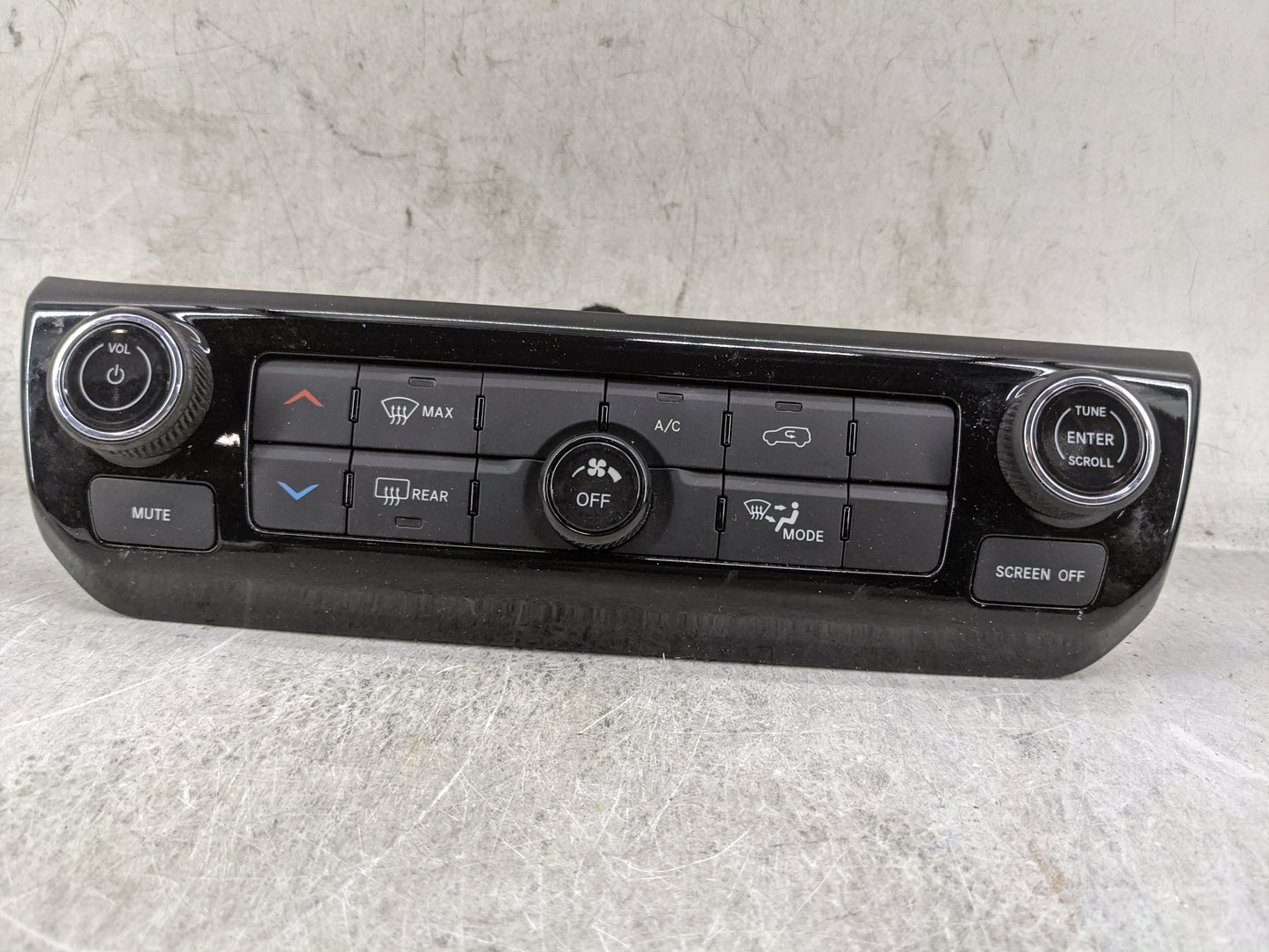 2022 Jeep Compass Climate Control Module Temperature AC/Heater Replacement P/N:68518281AC 17037020-05, 00501599170 Fits OEM 