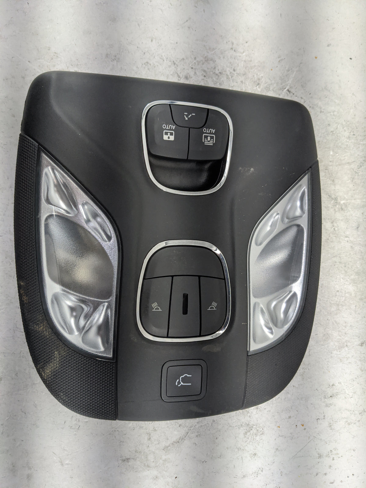 2022 Jeep Compass Overhead Console W/rear Climate Control Black - Oemusedautoparts1.com