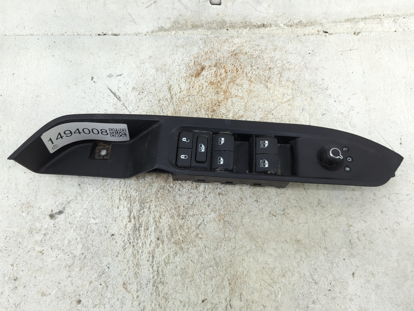2022 Jeep Compass Master Power Window Switch Replacement Driver Side Left P/N:6XP83TRMAB 12624 Fits OEM Used Auto Parts - Oe