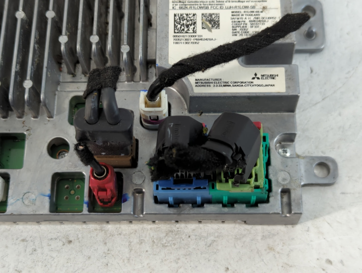 2022 Jeep Compass Am Fm Cd Player Radio Receiver - Oemusedautoparts1.com