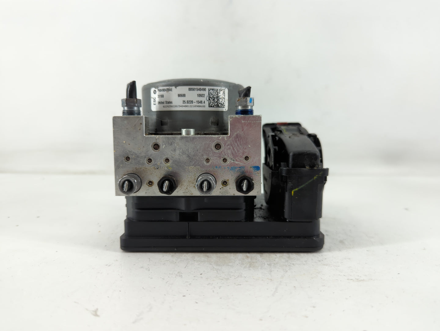 2022 Jeep Compass ABS Pump Control Module Replacement P/N:P68490479AE Fits OEM Used Auto Parts - Oemusedautoparts1.com