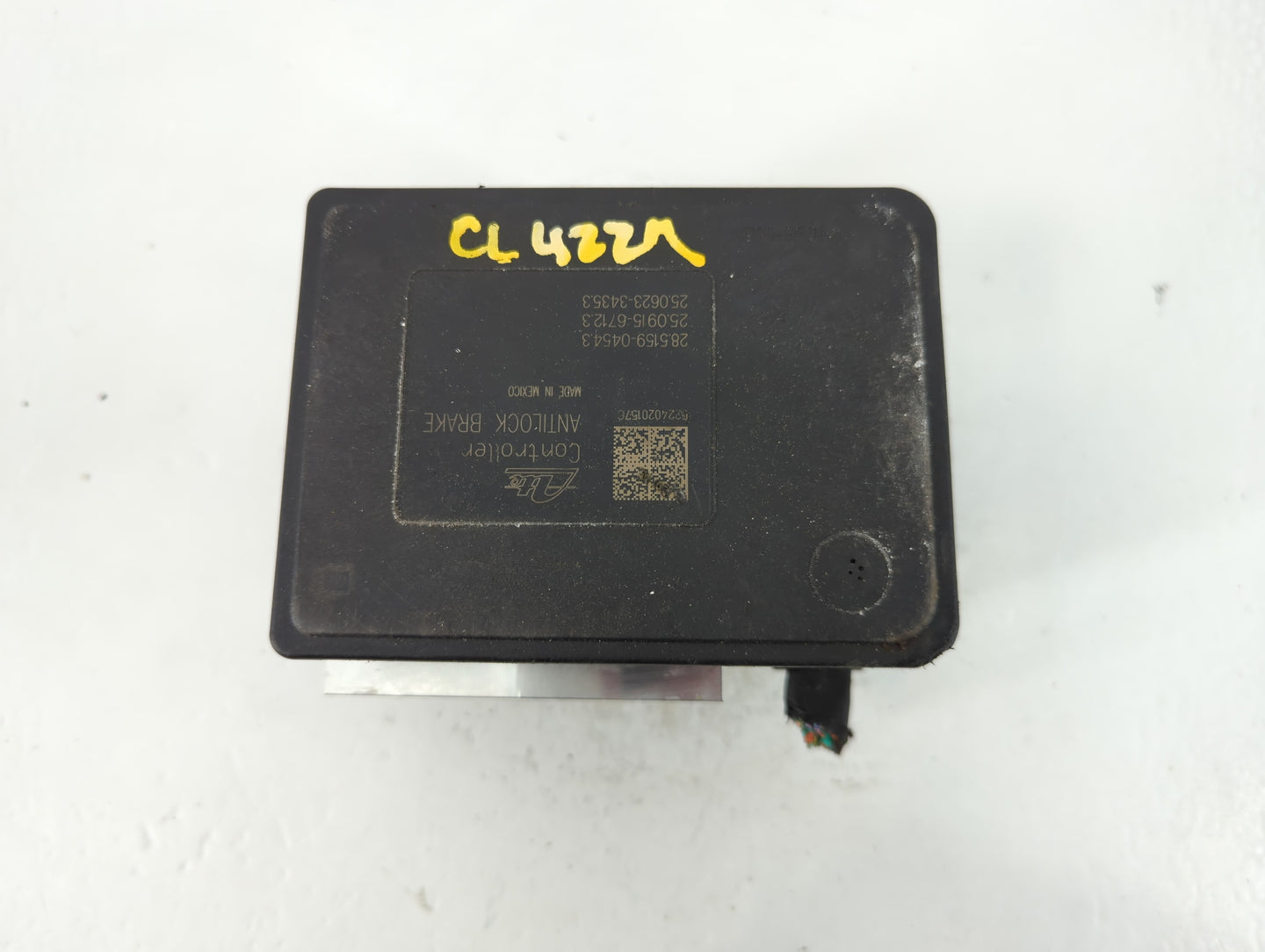 2022 Jeep Compass ABS Pump Control Module Replacement P/N:P68490479AE Fits OEM Used Auto Parts - Oemusedautoparts1.com