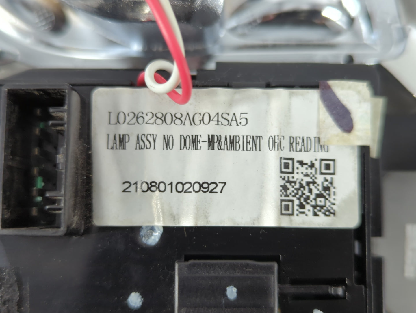 2022 Jeep Compass Overhead Roof Console Interior Dome Light - Oemusedautoparts1.com