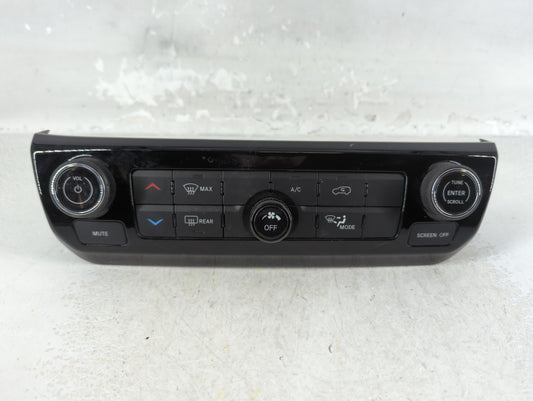 2022 Jeep Compass Climate Control Module Temperature AC/Heater Replacement Fits OEM Used Auto Parts - Oemusedautoparts1.com