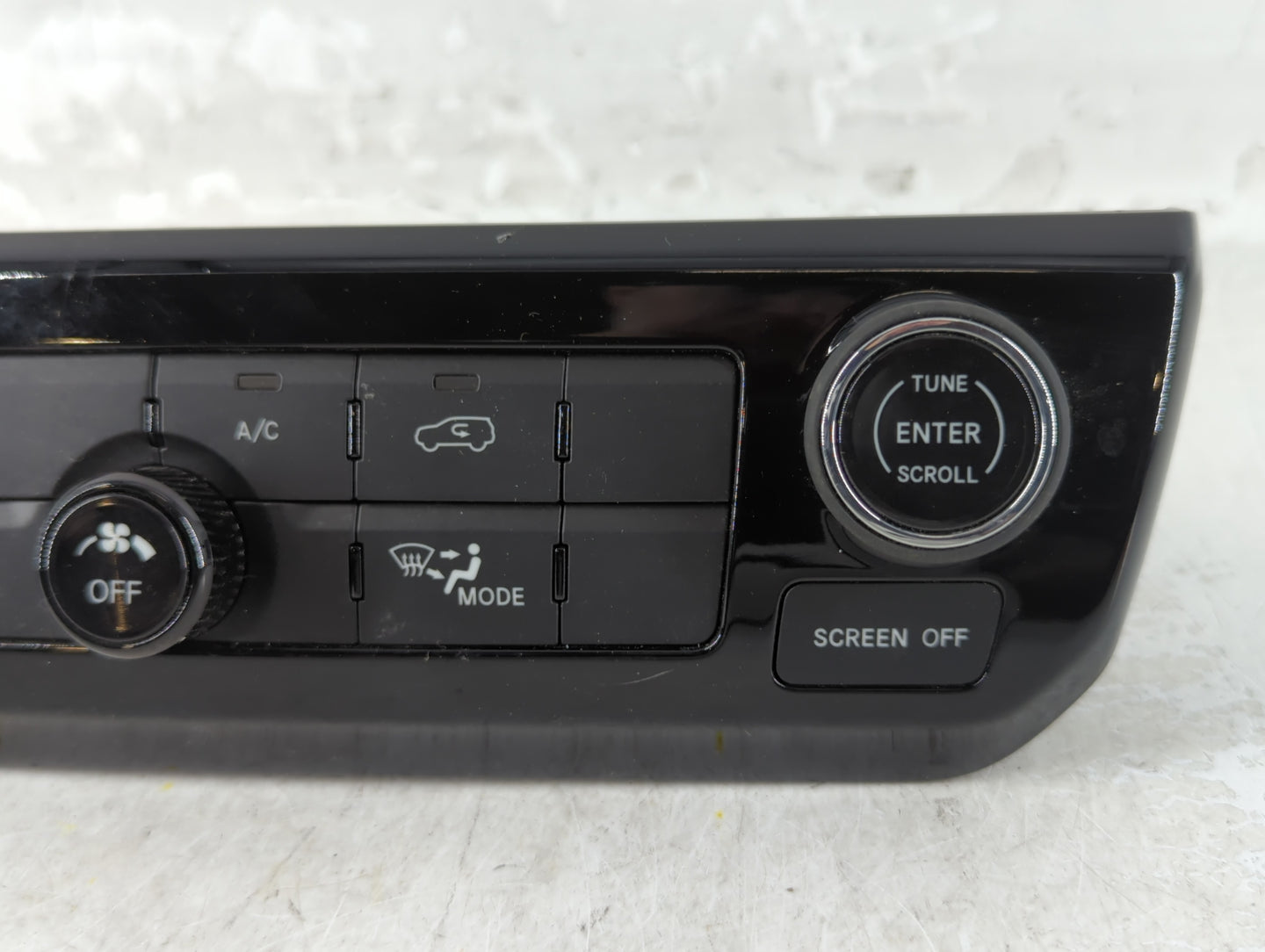 2022 Jeep Compass Climate Control Module Temperature AC/Heater Replacement Fits OEM Used Auto Parts - Oemusedautoparts1.com