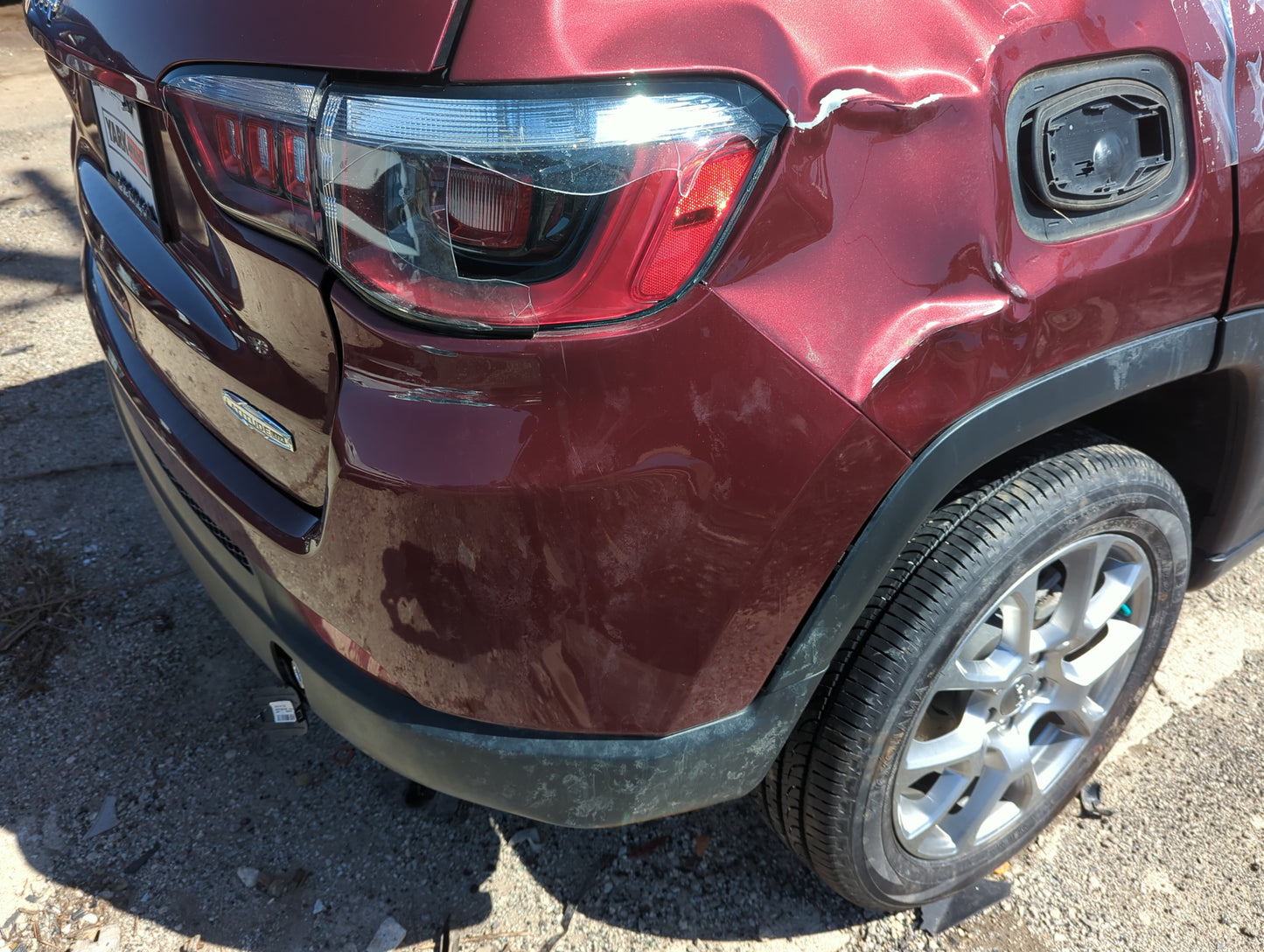 2022 Jeep Compass Rear Bumper Assembly Oem - Oemusedautoparts1.com