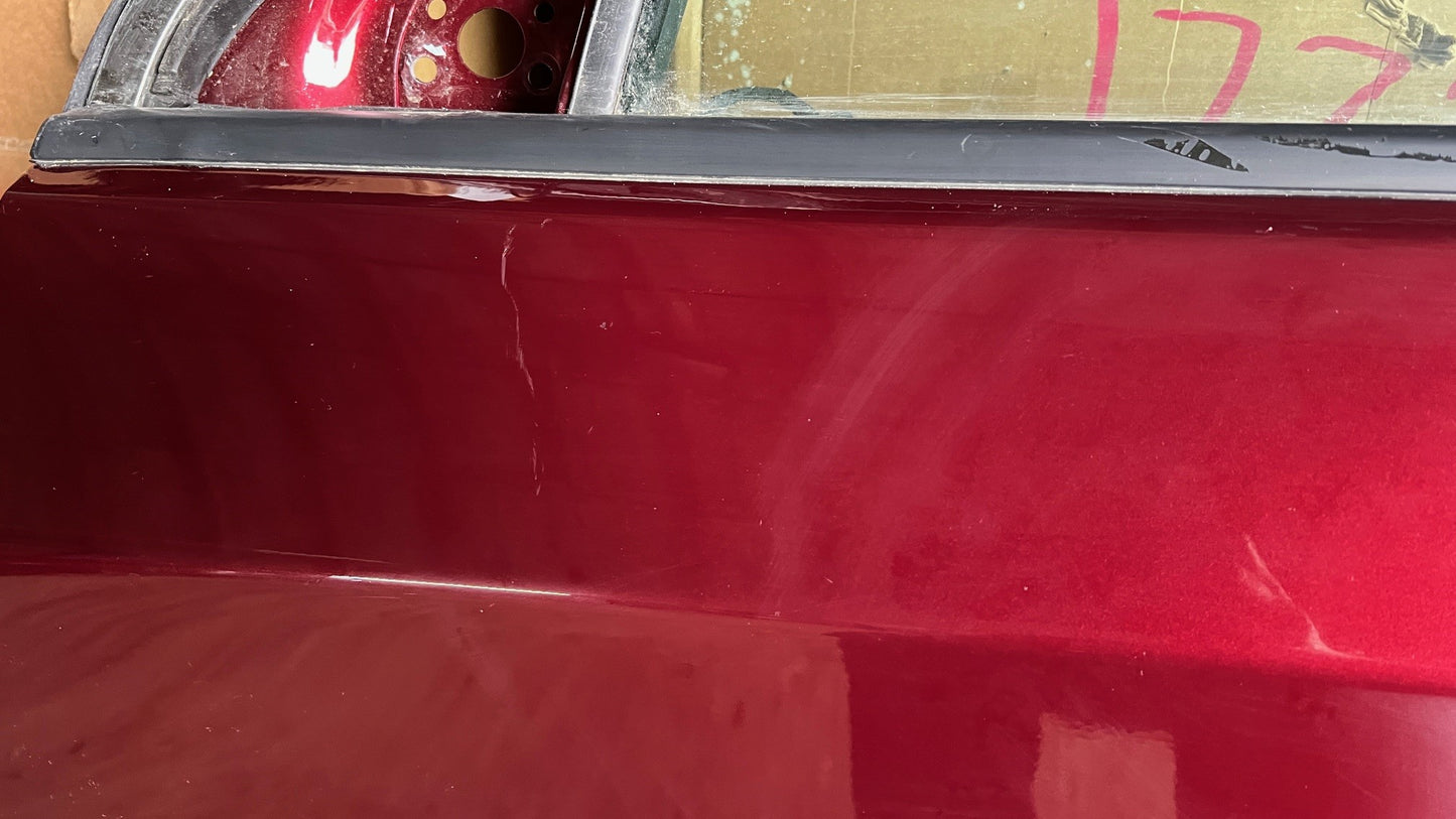 2022 Jeep Compass Driver Front Door Oem Red - Oemusedautoparts1.com