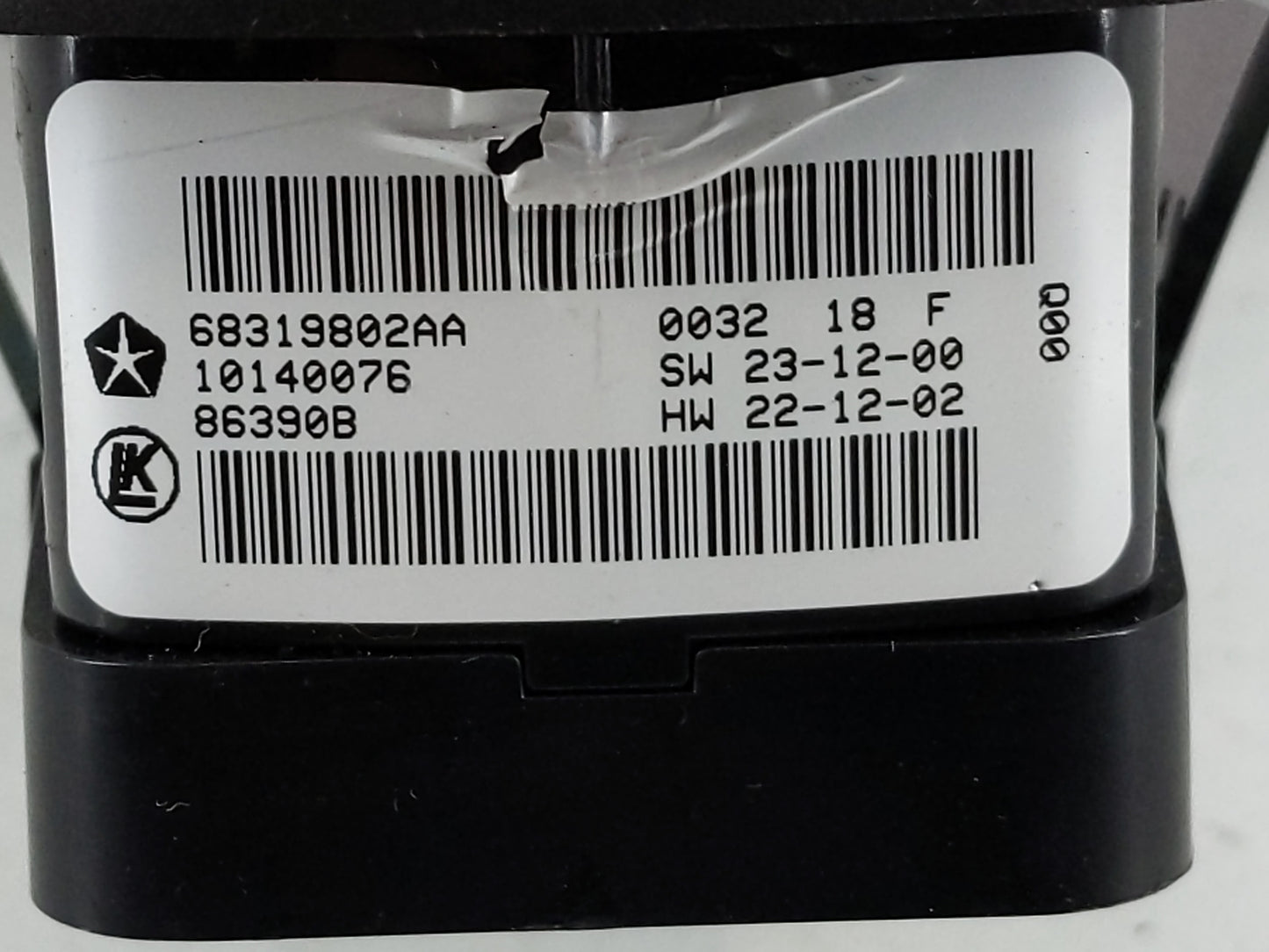 2016-2022 Jeep Grand Cherokee Master Power Window Switch Replacement Driver Side Left P/N:68319802AA Fits OEM Used Auto Part