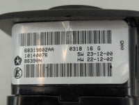 2016-2022 Jeep Grand Cherokee Master Power Window Switch Replacement Driver Side Left P/N:68319802AA Fits OEM Used Auto Part