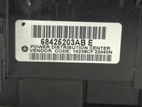 2022 Jeep Grand Cherokee Fusebox Fuse Box Panel Relay Module P/N:68425203AB Fits OEM Used Auto Parts - Oemusedautoparts1.com