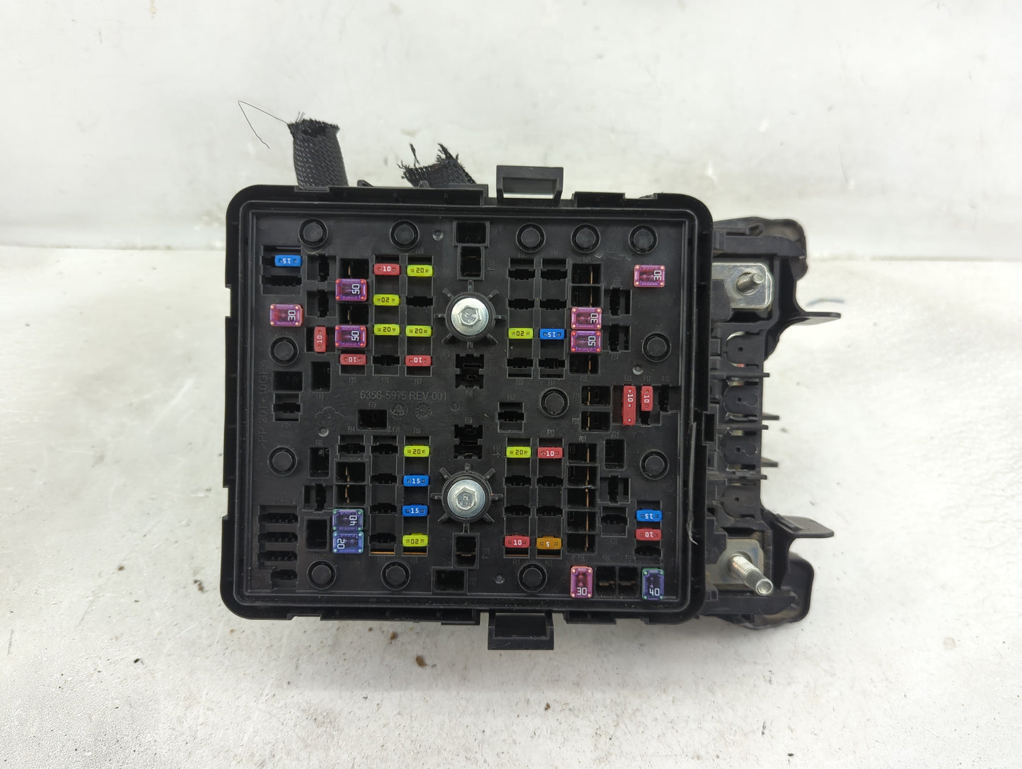 2022 Jeep Grand Cherokee Fusebox Fuse Box Panel Relay Module P/N:68347002AE 68347011AC, 6356-5975 REV 001 Fits OEM Used Auto
