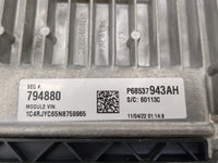 2022 Jeep Grand Cherokee PCM Engine Control Computer ECU ECM PCU OEM P/N:P68537943AH Fits OEM Used Auto Parts - Oemusedautop