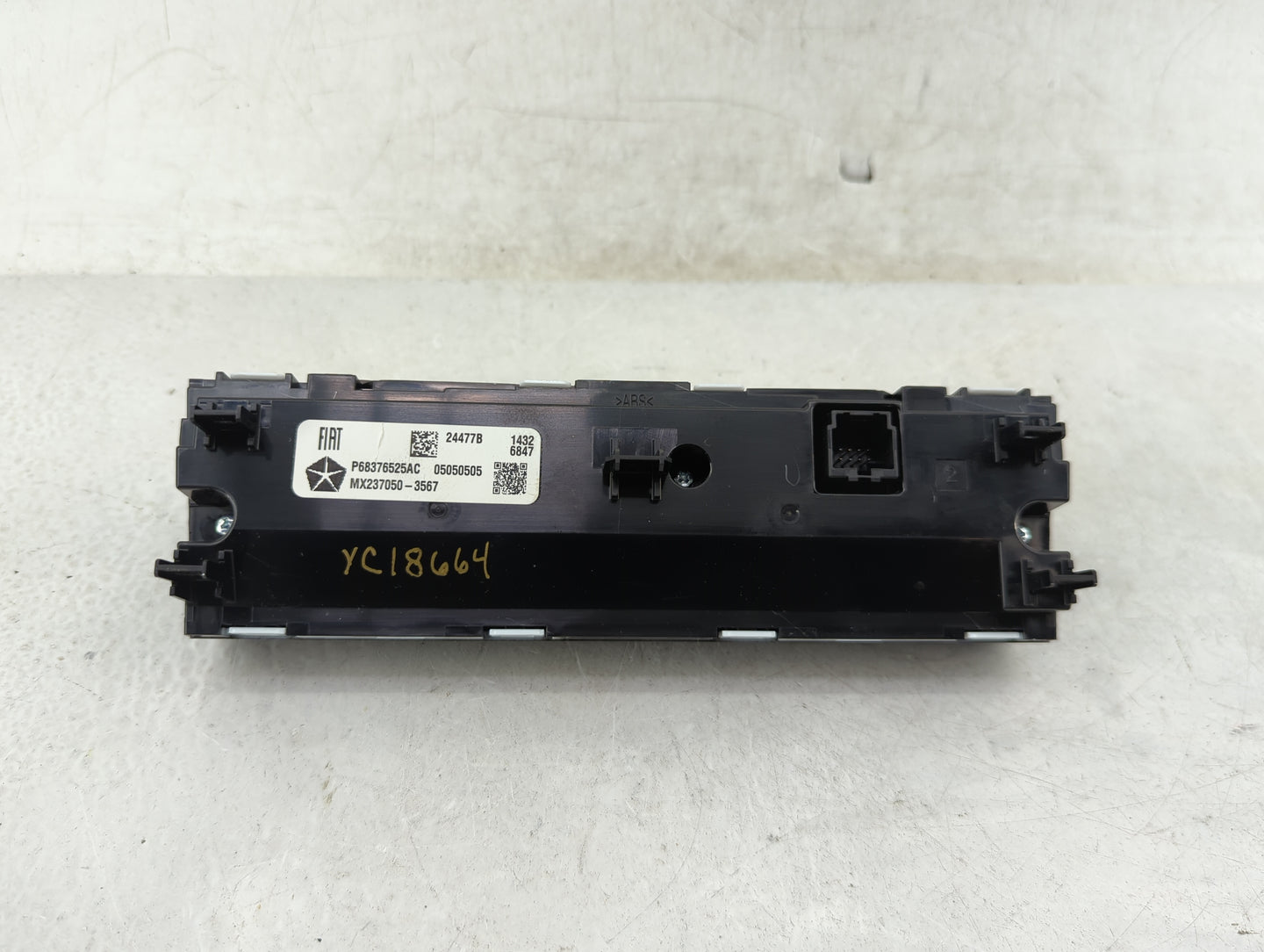2021-2022 Jeep Grand Cherokee Climate Control Module Temperature AC/Heater Replacement P/N:P68376525AC MX237050-3567 Fits OE