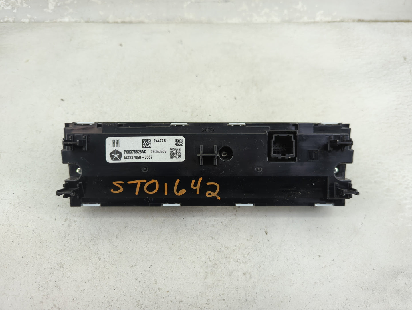 2021-2022 Jeep Grand Cherokee Climate Control Module Temperature AC/Heater Replacement P/N:P68376525AC MX237050-3567 Fits OE