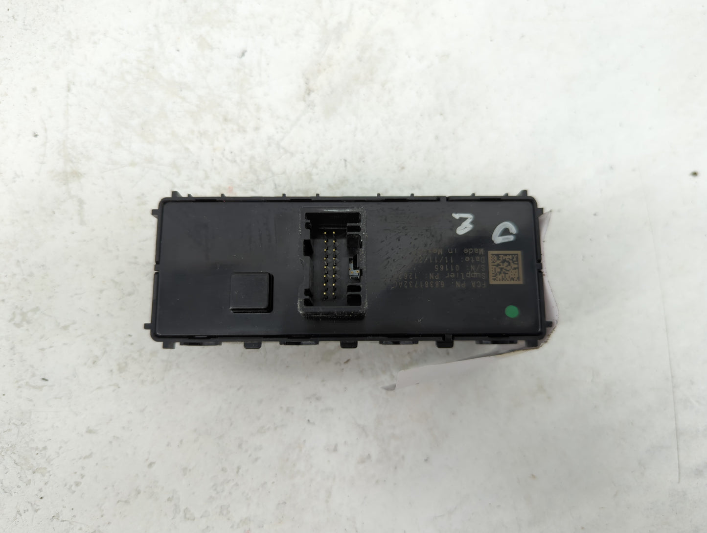2021-2022 Jeep Grand Cherokee Master Power Window Switch Replacement Driver Side Left P/N:68381732AC Fits Fits 2021 2022 OEM